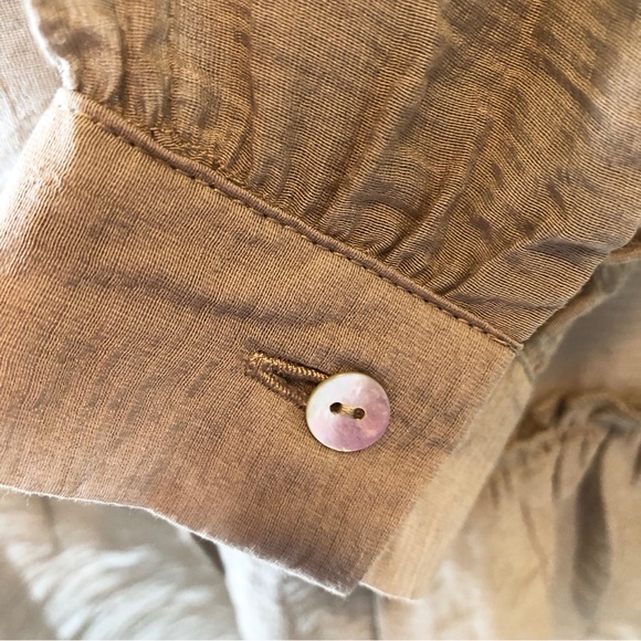 Zara top oversized for a XS Dark Biege - Picture 6 of 10